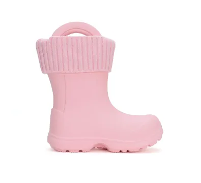 I106-42545 Baby Pink 03 D.D.Step gumicsizma, kivehető zokni, baby pink, belső oldalnézet